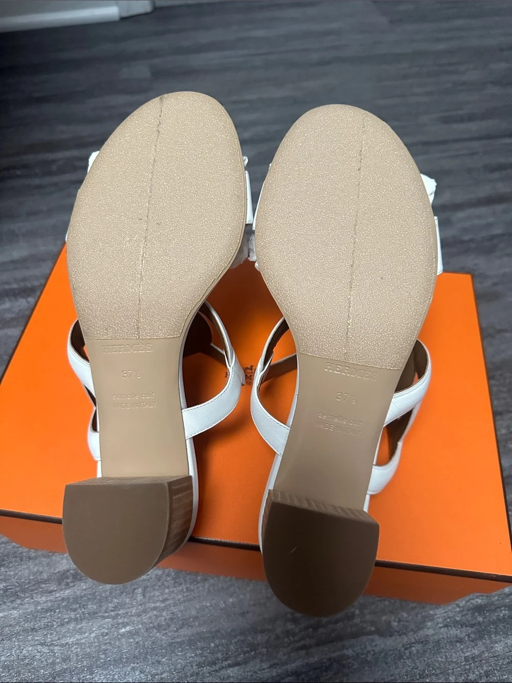 Hermes luxury white